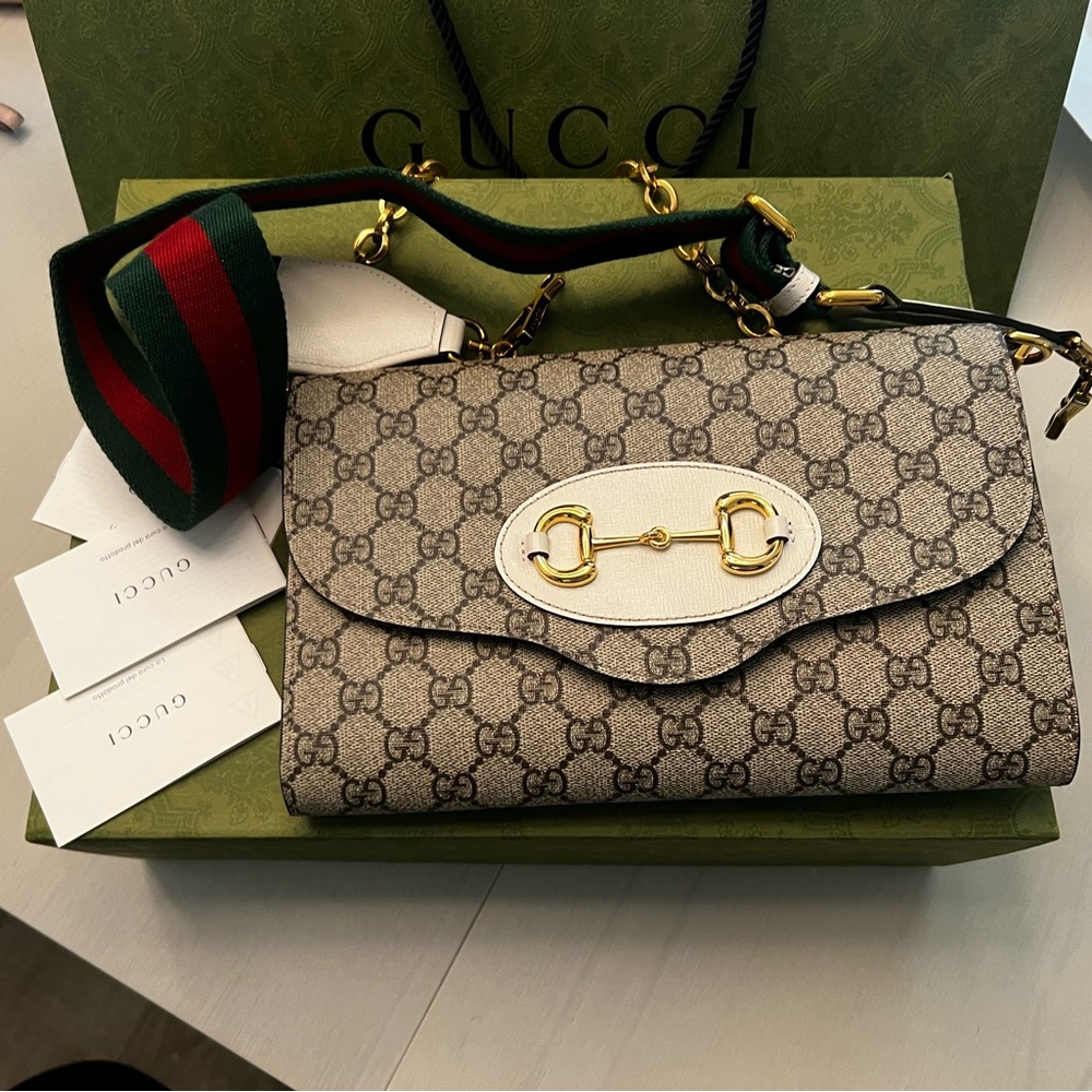 Gucci GG Supreme Horsebit 1955